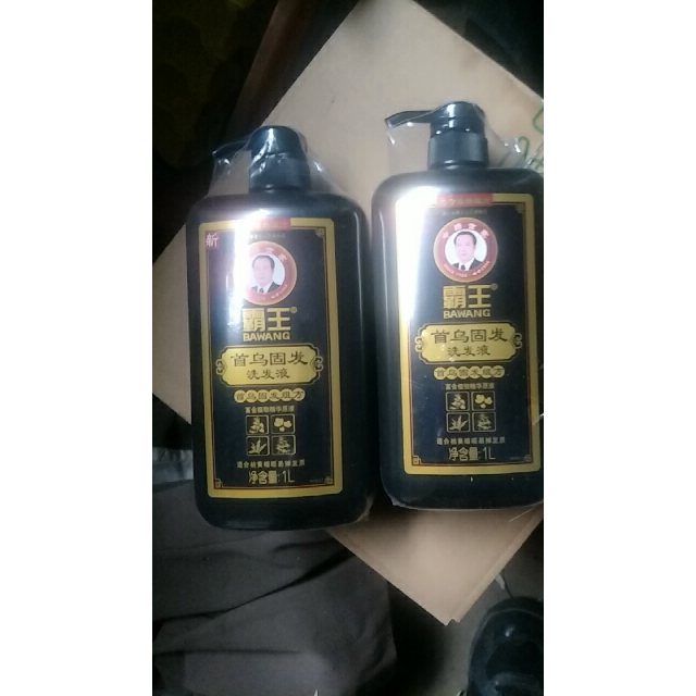 霸王乌发固发洗发水2000ml 首乌黑发增发密发防掉发防