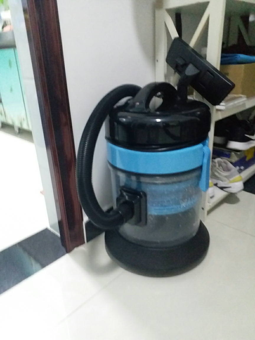 海尔(haier )桶式吸尘器hc-t5155b 水过滤大吸尘器 家用桶式强力大