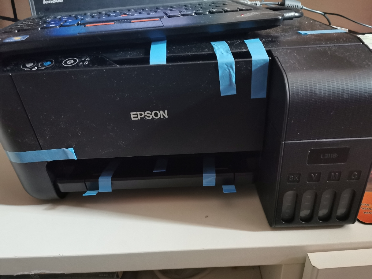 爱普生(epson)l3118墨仓式智能照片打印机办公家用彩色喷墨一体机连供