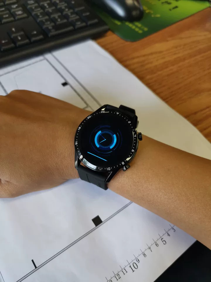 华为(huawei)华为手表watch gt2 运动款 (46mm) 黑色 2周续航 运动