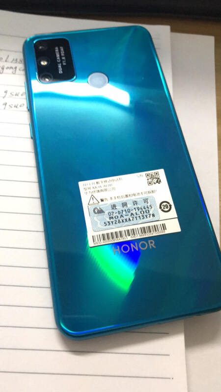 华为/荣耀(honor) 荣耀畅玩9a 全网通 4gb 128gb 蓝水翡翠 移动联通