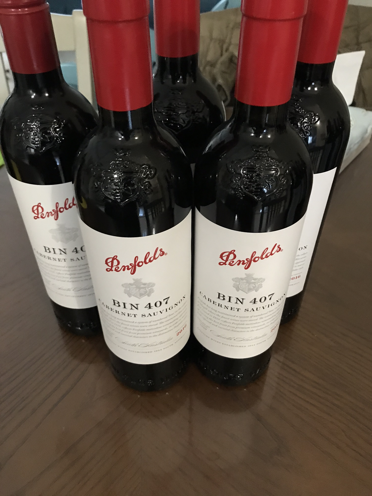 【密子君同款】奔富(penfolds) bin407赤霞珠干红葡萄酒 750ml 红酒