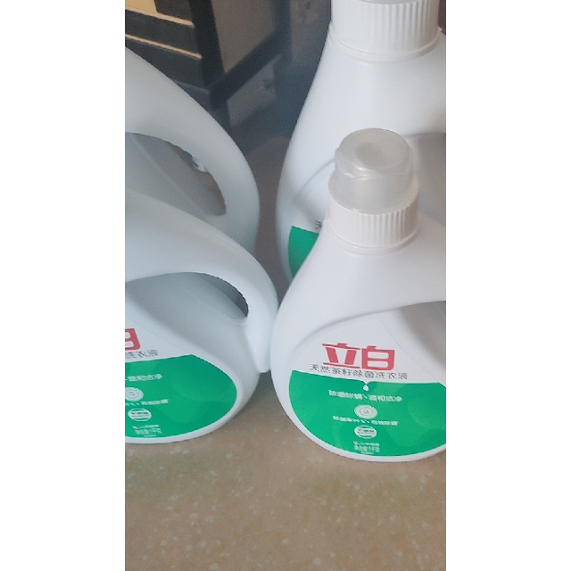 立白天然茶籽除菌洗衣液(2千克×2瓶 1千克×2瓶)除菌