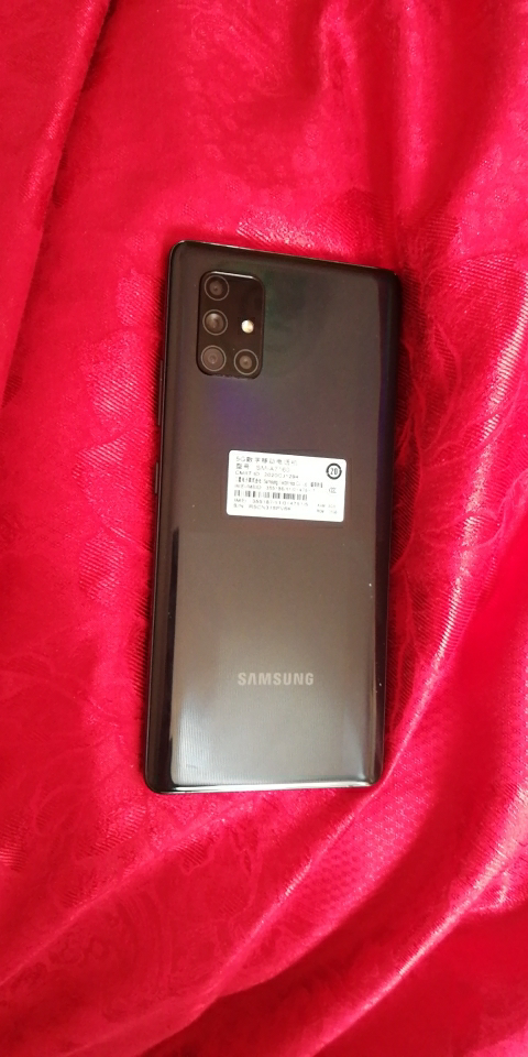 三星galaxy a71 5g版(sm-a7160)8gb 128gb 镭丝黑 全面屏6400万后置四