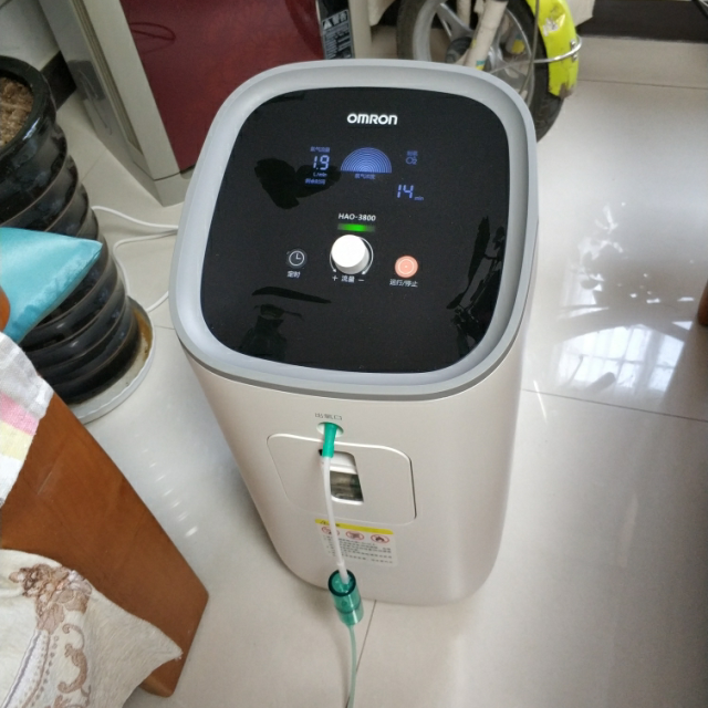 欧姆龙(omron)hao-3800制氧机(器械)吸氧机医用氧气机家庭用氧气3l