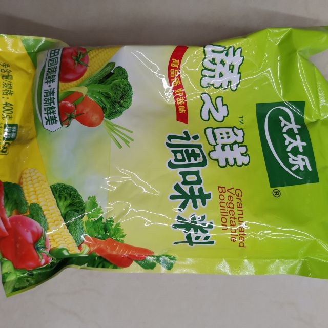 太太乐蔬之鲜调味料400g素食炒蔬菜调料品代替味精鸡精