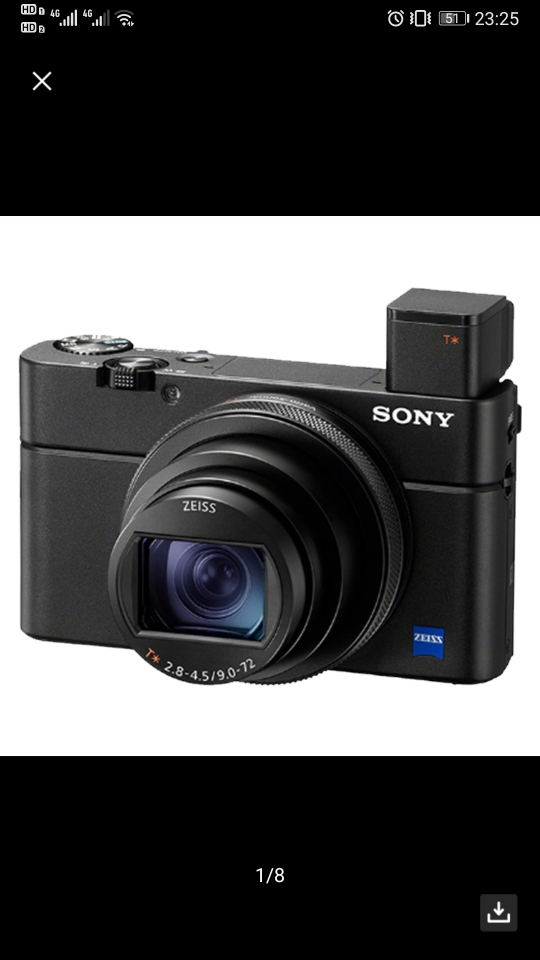 索尼(sony) dsc-rx100m3 数码相机 黑卡3 cmos传感器 180°翻转3英寸