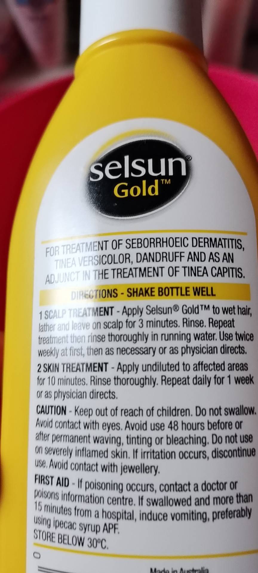 selsun gold系列潇洒去屑(加强)止痒洗发水抑制头痒控油缓解头癣200ml
