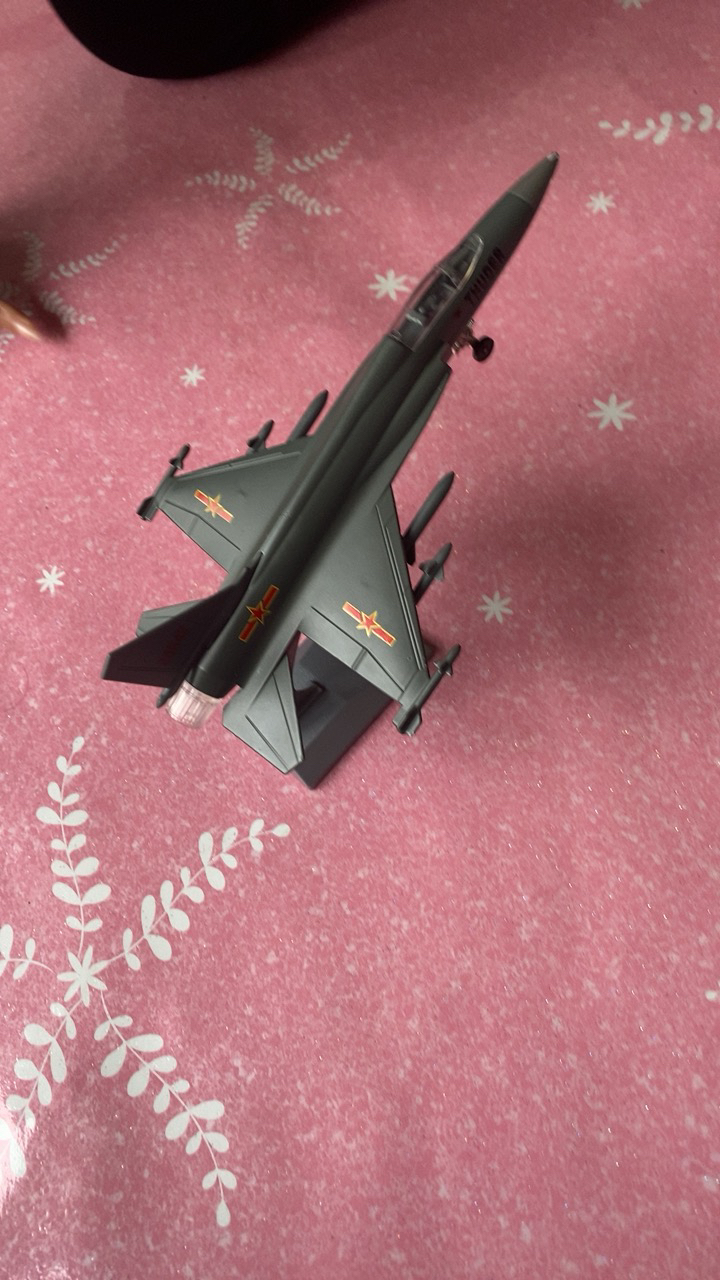 彩珀合金模型飞机51423fc-1枭龙战斗机颜色随机晒单图