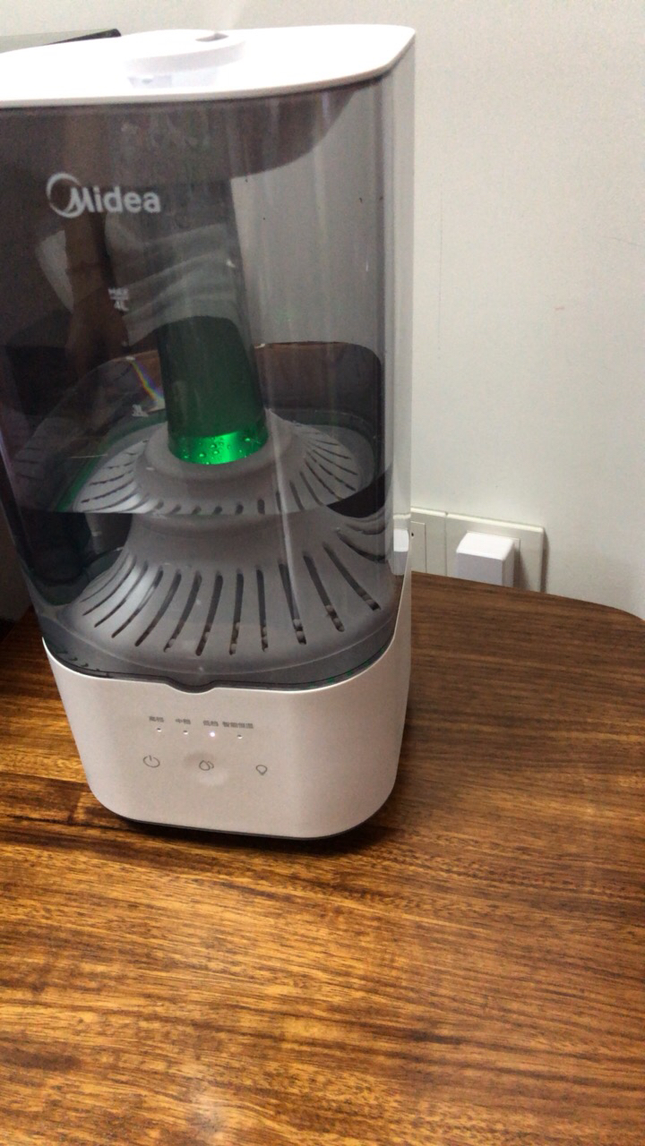 美的(midea)加湿器 sck-3h40 家用上加水 双重净化静音 高出雾 卧室