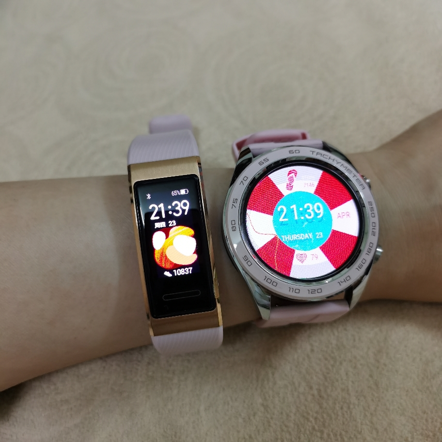 男女防水手环 适用于华为,荣耀,苹果,小米,魅族等手机 华为手环4pro