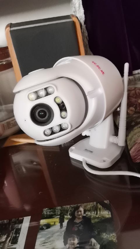 锐视威 监控摄像头家用360度全景手机远程监控器wifi无线智能家庭网络