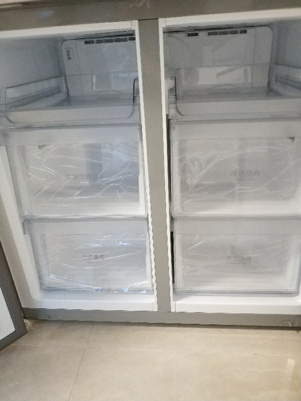 海尔冰箱十字对开门冰箱双开门658升大容量四门多门变频节能静音 全