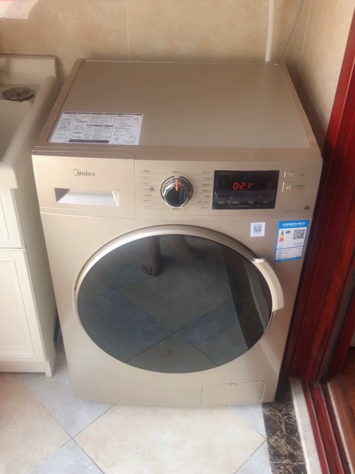 美的洗衣机10公斤