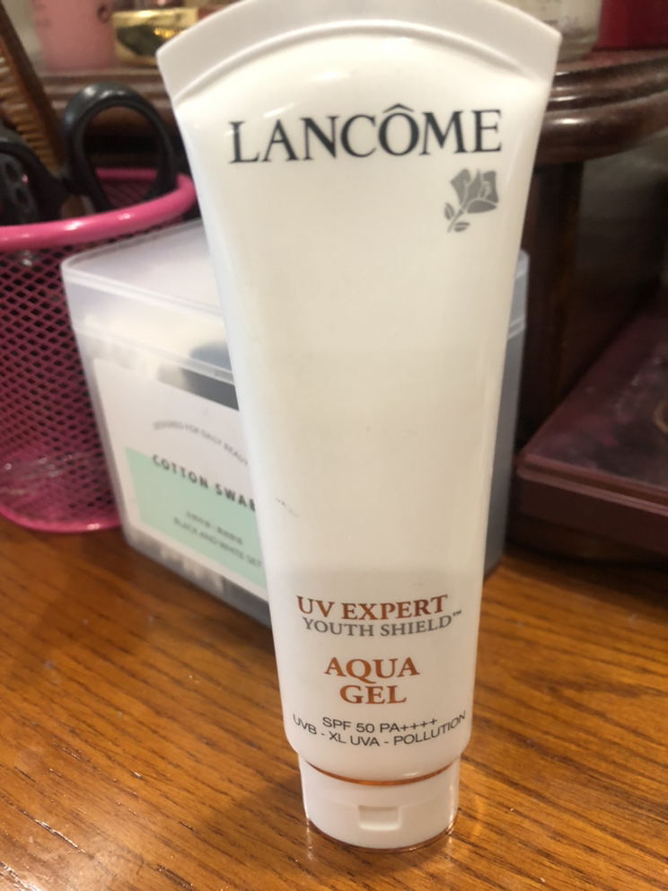 法国(lancome)兰蔻柔皙轻透防晒霜50ml清爽轻盈uv水感gel空气感小白管