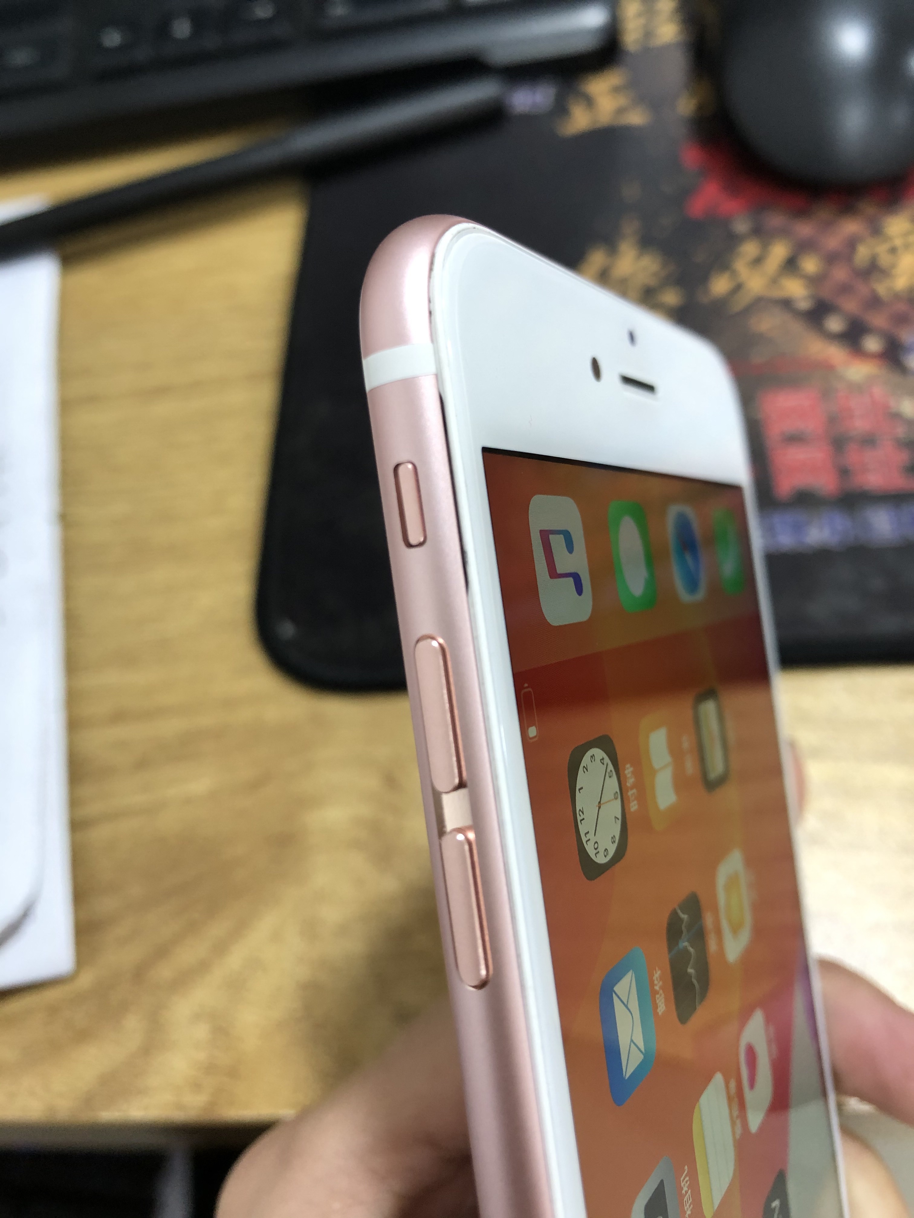 iphone6SP,iPhone7 【二手9成新】苹果6sp/iphone 6s plus 玫瑰金色 64g 移动联通电信4g