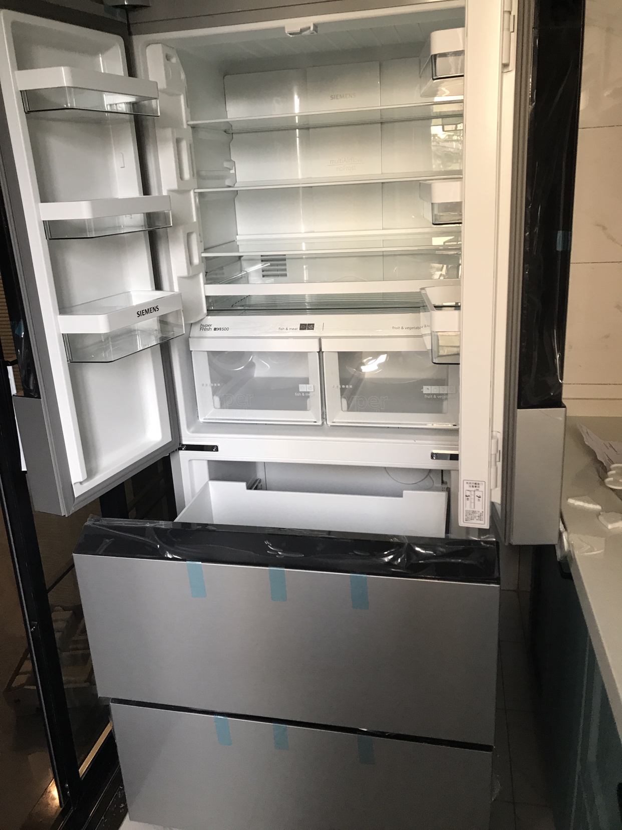 西门子冰箱4门