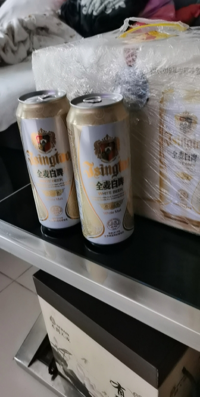 青岛啤酒(TSINGTAO)白啤(11度)500ml*12罐 整箱装 官方直营 新老包装随机混发晒单图