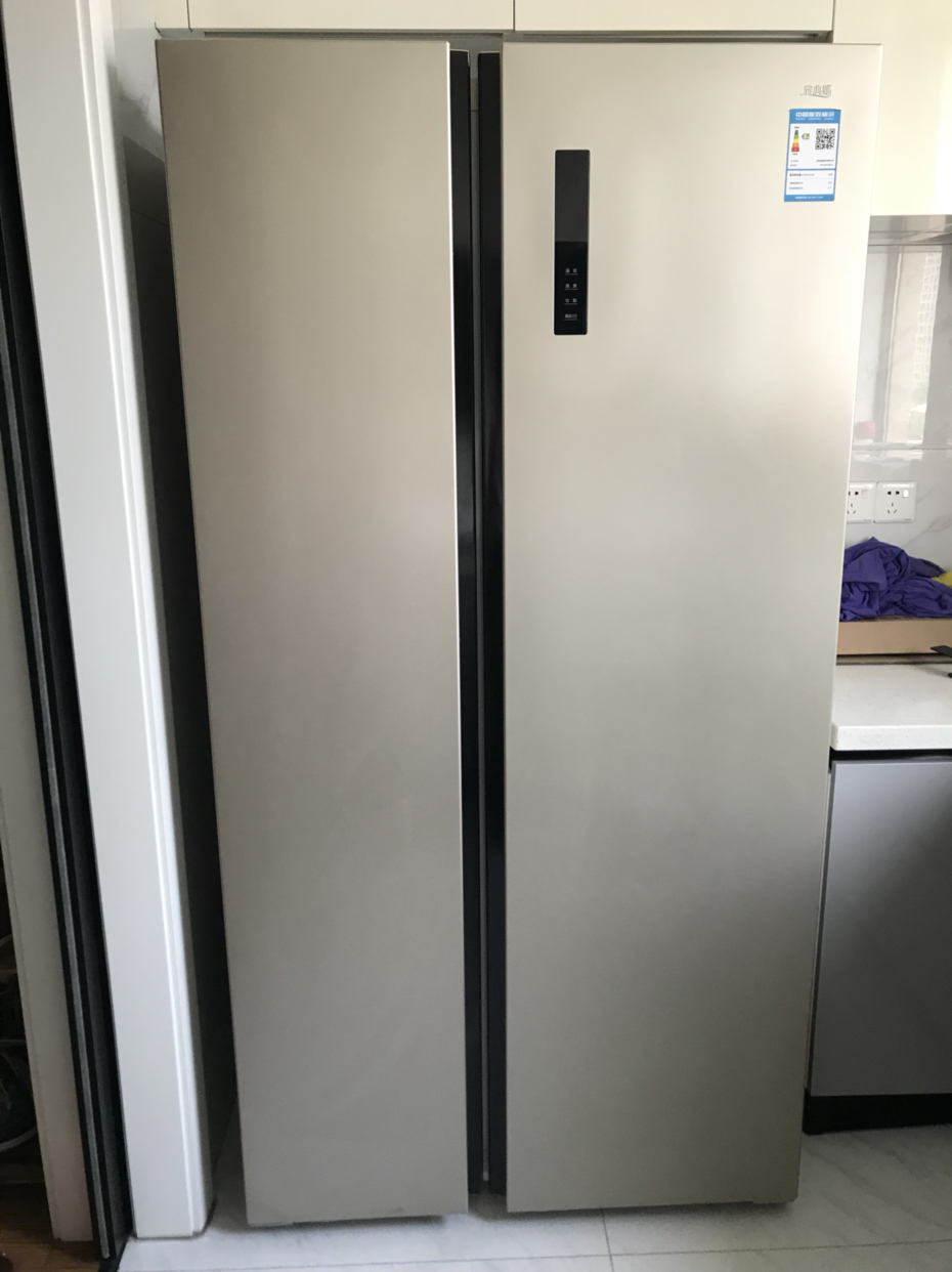 美菱(meling) bcd-601wpcx 601升 对开门冰箱 变频风冷 居家优品 底部