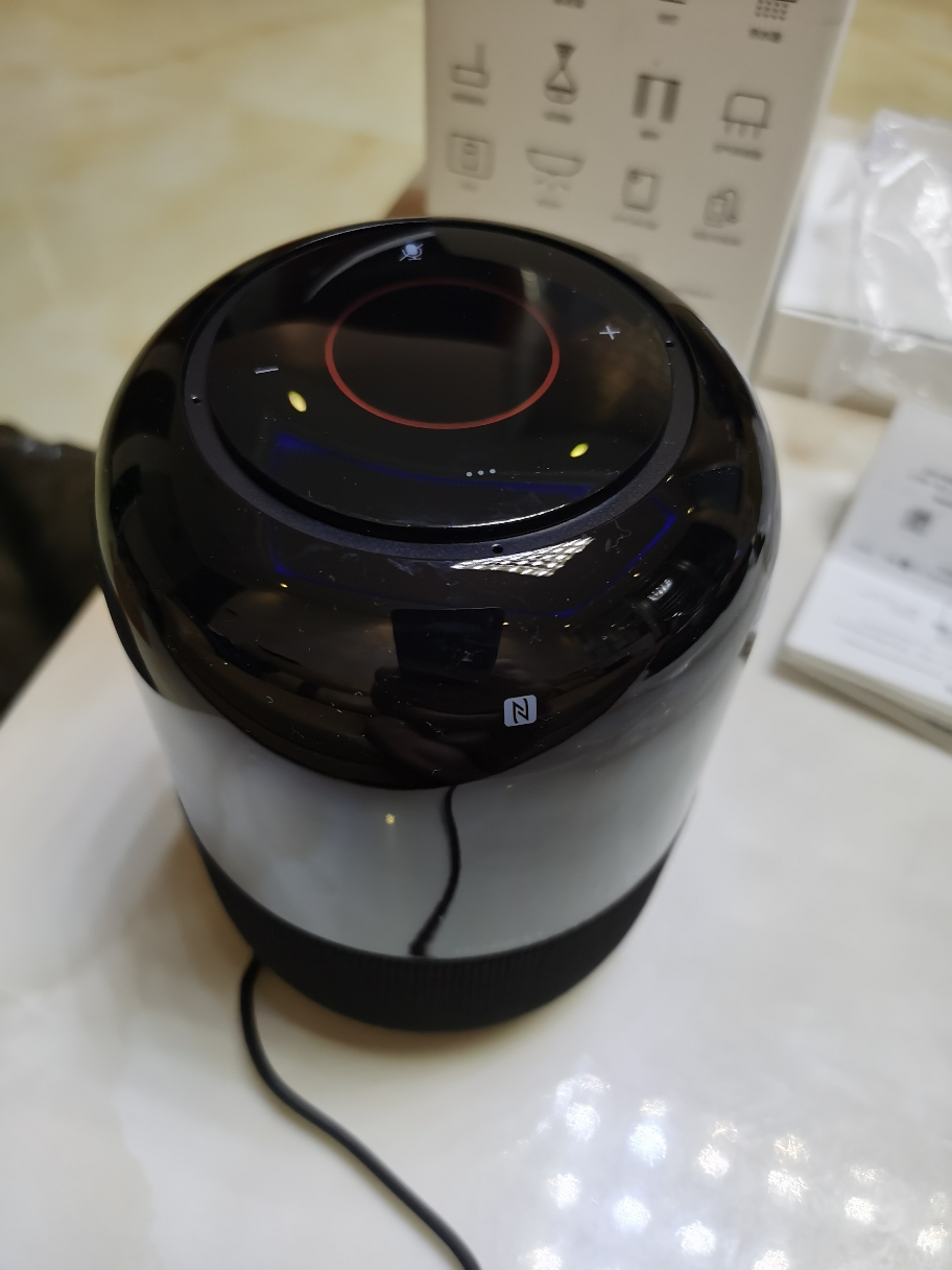 huawei/华为ai音箱2 太空黑 智能蓝牙音箱 语音助手 标准版无内置电池