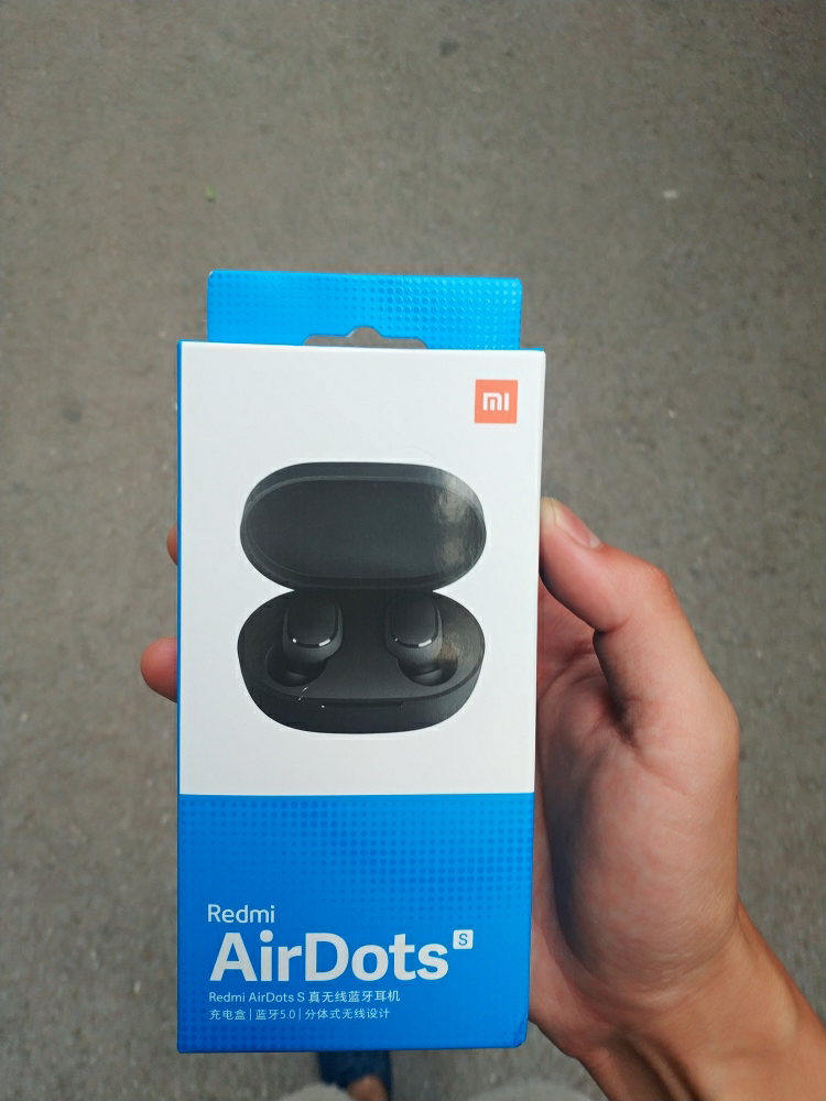 小米redmi airdots s 真无线蓝牙耳机 黑色 twsej05ls晒单图