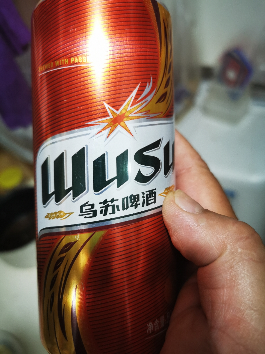 乌苏啤酒 wusu红乌苏啤酒500mlx12罐易拉罐装 听装新疆大乌苏啤酒新疆