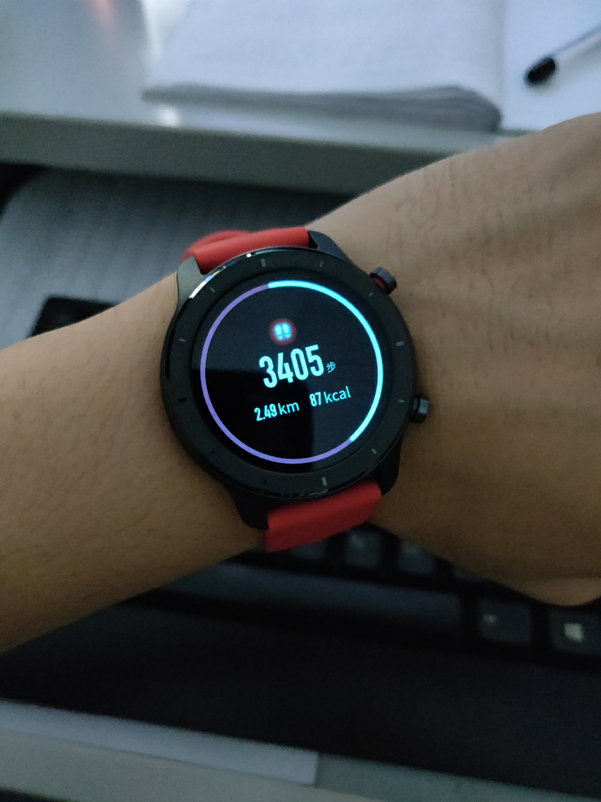 华米amazfit gtr 智能手表 运动手表 12天续航 gps 50米防水 nfc 42mm