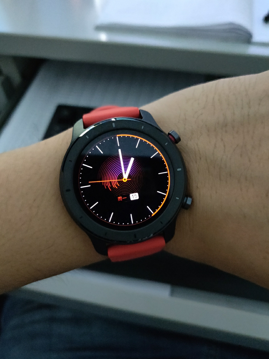 华米amazfit gtr 智能手表 运动手表 12天续航 gps 50米防水 nfc 42mm