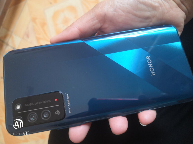竞速蓝 90hz全速屏 移动联通电信5g智能拍照游戏手机 华为荣耀x10新品