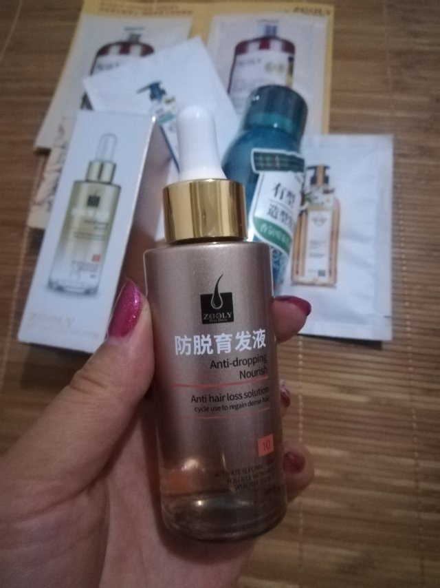 卓蓝雅防脱育发液毛囊滋养生发液头皮营养液50ml晒单图