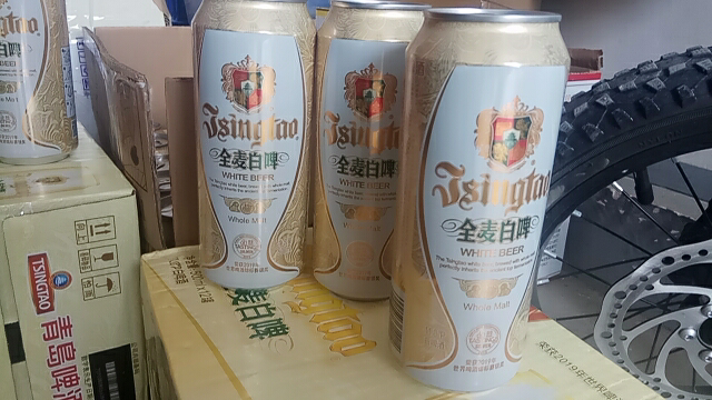 青岛啤酒(TSINGTAO)白啤(11度)500ml*12罐 整箱装 官方直营 新老包装随机混发晒单图