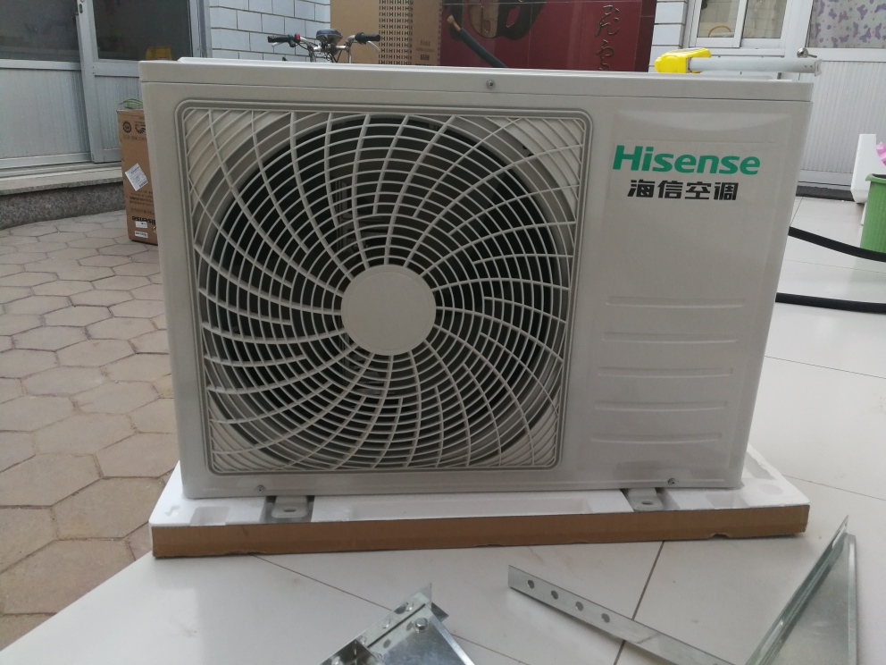 海信(hisense)2匹变频1级能效圆柱立柜式静音健康冷暖家用空调柜机kfr