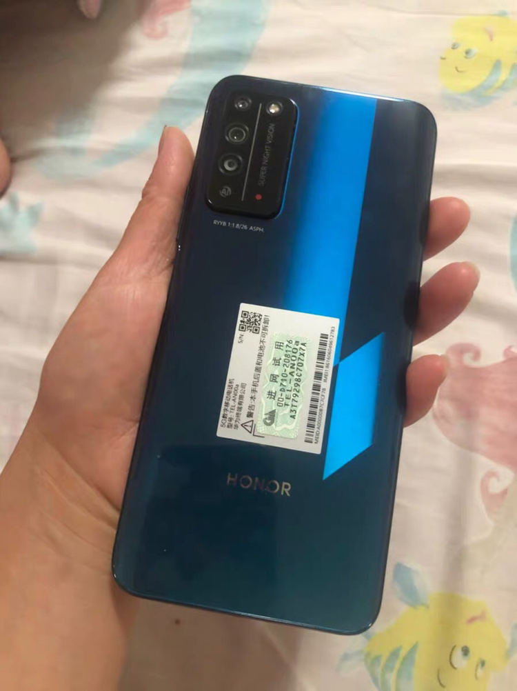 【支持分期】荣耀(honor) 华为荣耀x10 6gb 128gb 竞速蓝 6.