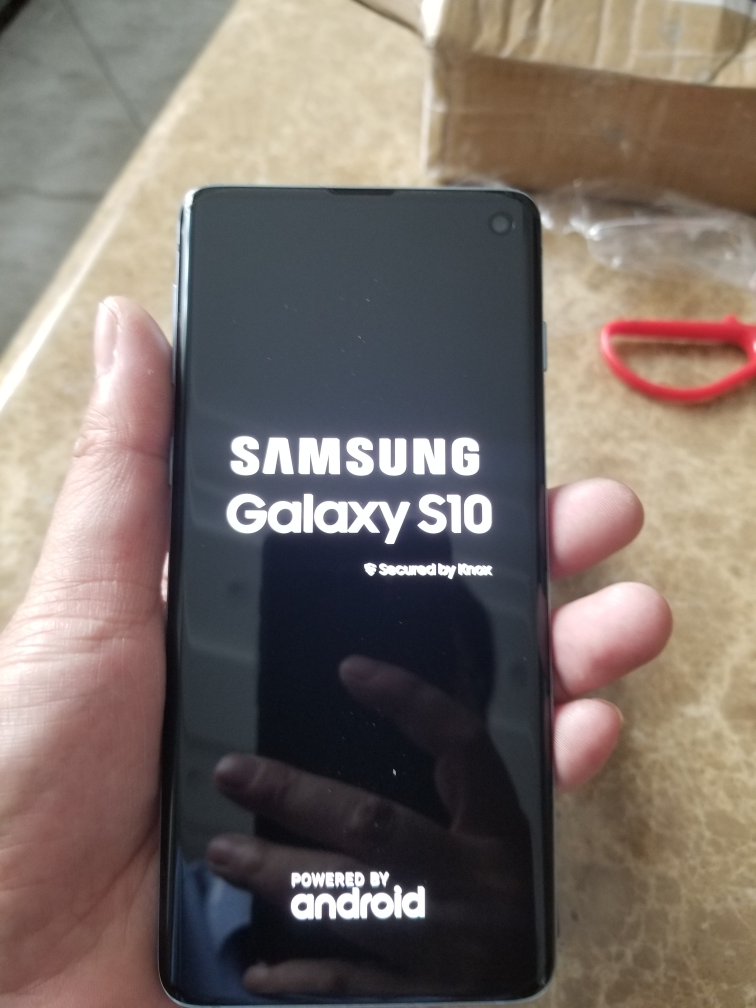 【送无线座充 蓝牙耳机】三星 galaxy s10 (sm-g9730)骁龙855游戏手机