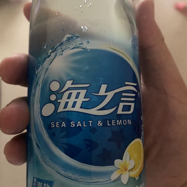 统一海之言海盐柠檬水饮料500ml15瓶箱