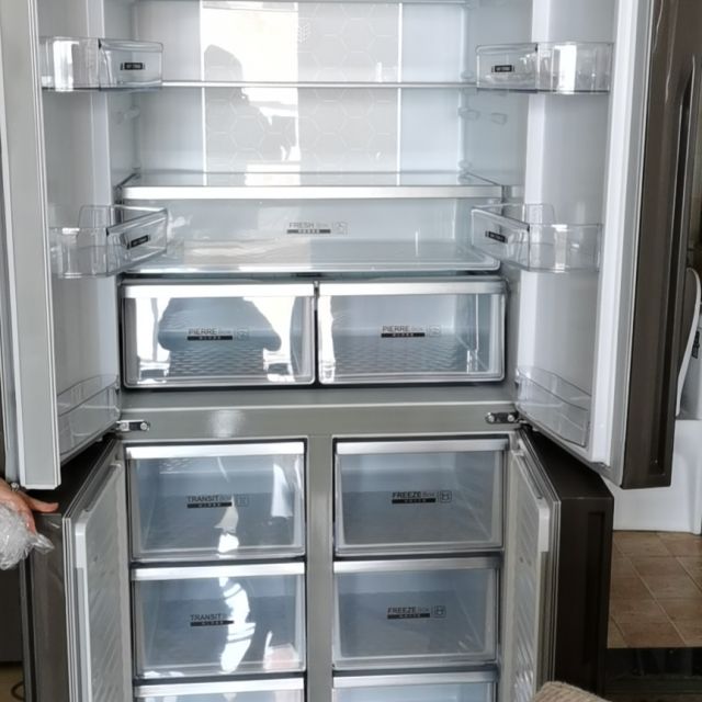 美菱冰箱bcd502wup9b凯撒灰