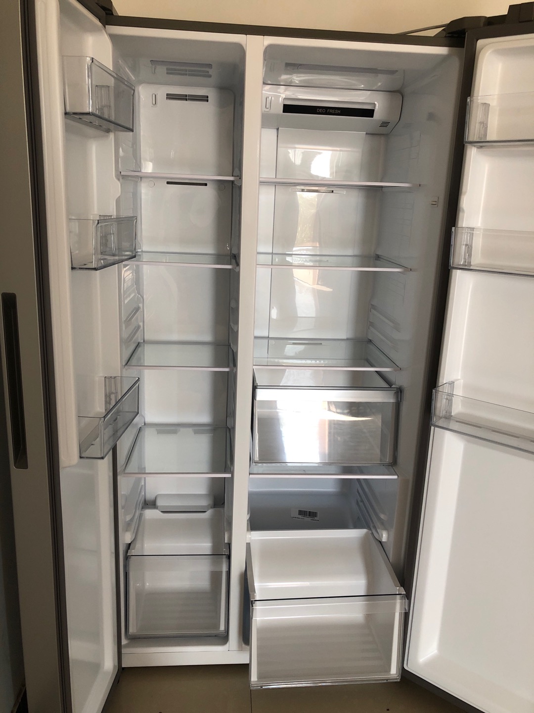 【线下同款】haier海尔冰箱家用大容量对开门超薄527升风冷无霜双变频