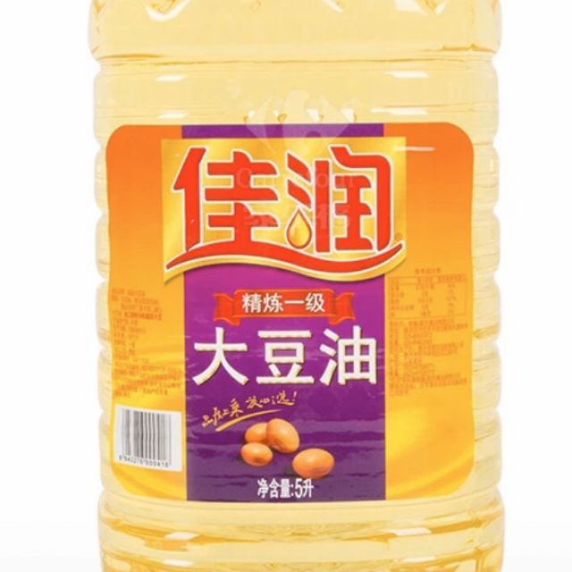 佳润一级大豆油5l