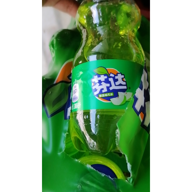 芬达苹果味碳酸饮料300ml12瓶整箱迷你装整箱特惠家庭装