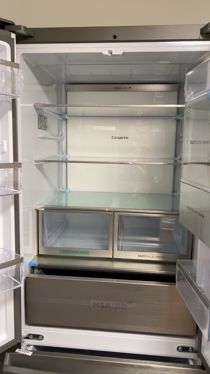 卡萨帝冰箱 多门冰箱风冷无霜双变频法式四门自由嵌入式智能海尔冰箱