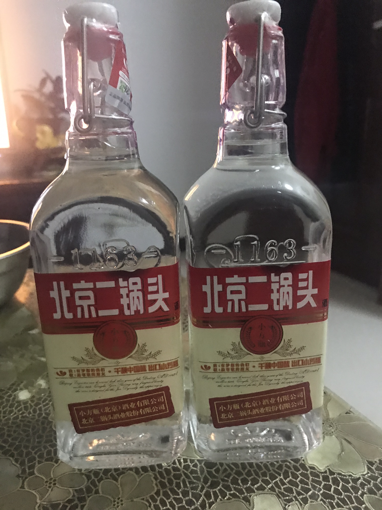 北京永丰二锅头出口型小方瓶(红)42度500ml 清香型白酒 1瓶晒单图