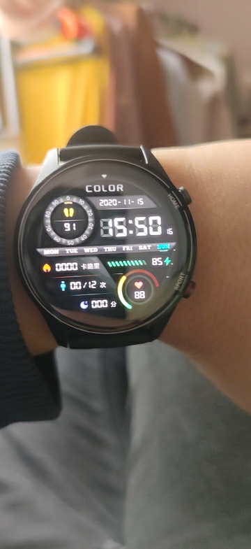 小米手表color 运动版 典雅黑 16天超长续航 多功能nfc 120款精选表盘