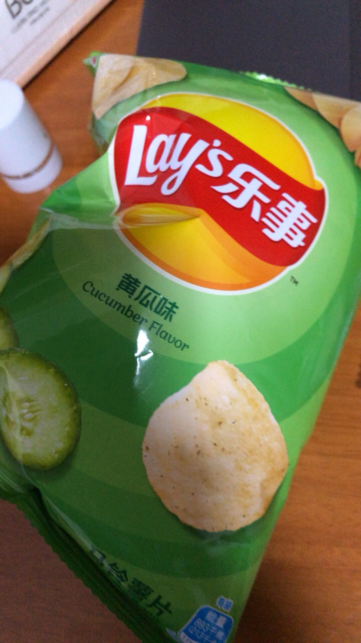 乐事 薯片 黄瓜味40g*1包晒单图