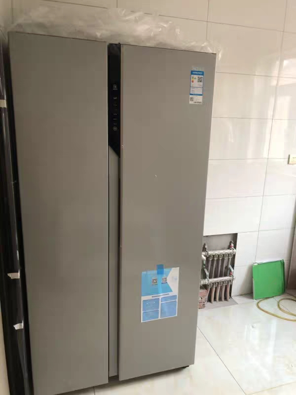 海尔(haier)电冰箱527升对开门双变频风冷无霜 家用超薄静音 节能双