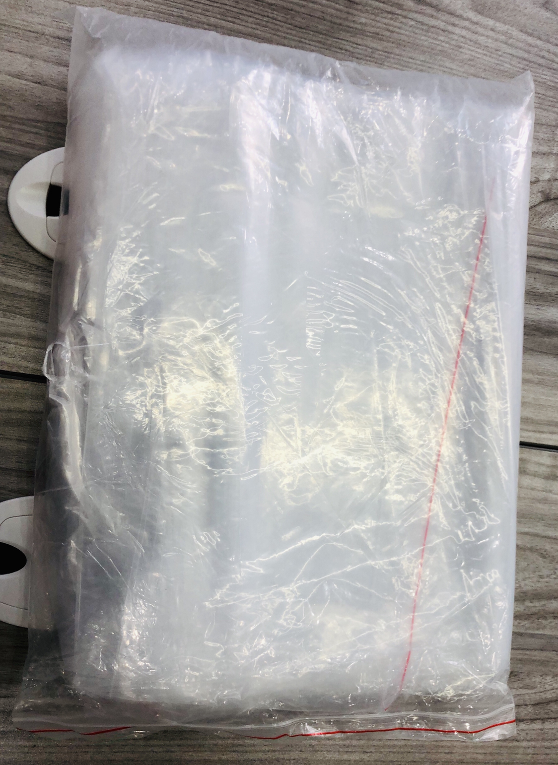 定制100只a4自封袋22*32cm加厚8丝透明塑料袋大号塑封口袋塑料密封袋