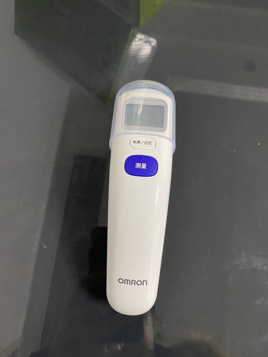 欧姆龙(omron) 电子体温计mc-872 温度计 红外线 额温枪 额头 医用