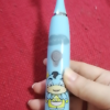 [M102儿童蓝]儿童声波电动牙刷 3-15岁适用 防水软毛牙刷 2分钟自动定时晒单图