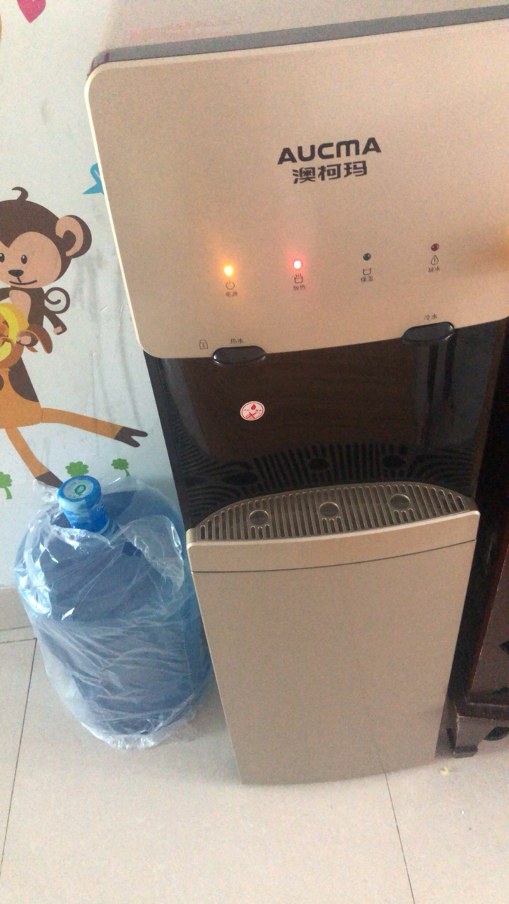 澳柯玛(aucma)饮水机yr5c-b930 童锁家用下置式温热型饮水机 食品级