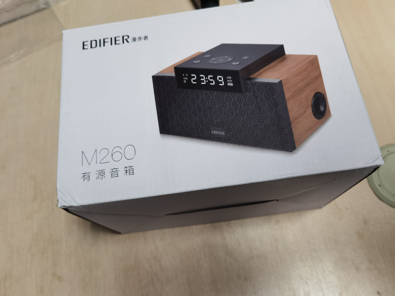 Edifier/漫步者 M260 多功能小型音箱 蓝牙音箱 闹钟音箱 有源音箱 蓝牙5.0晒单图