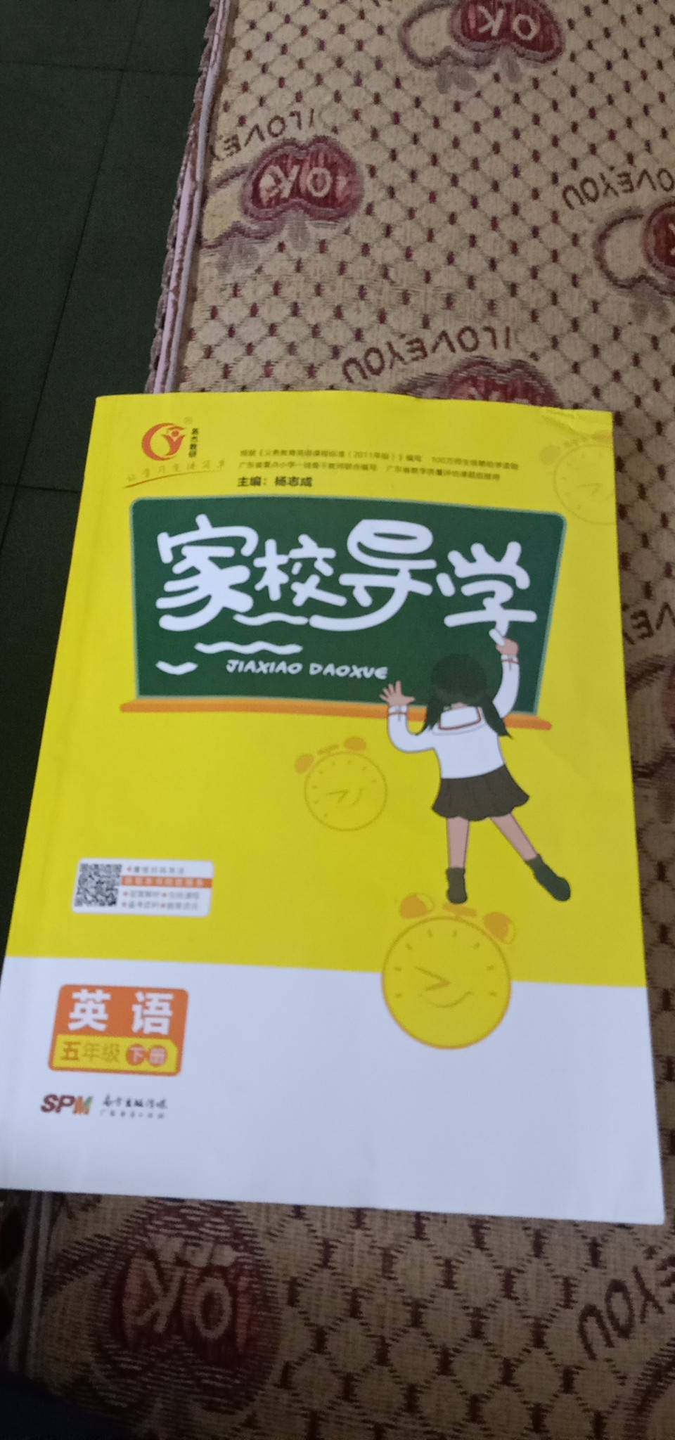 2020年春 易杰教研 家校导学 五5年级英语 下册 rj 全新改版 人教晒单